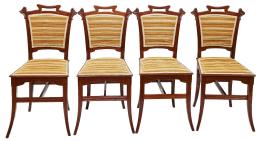 45  -  CUATRO SILLAS MODERNISTAS 