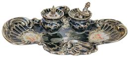 649 - TINTERO EN PORCELANA SEVRES DEL PRIMER CUARTO DE S. XX