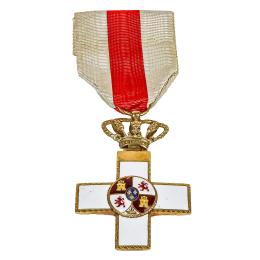 374 - CRUZ DEL MÉRITO MILITAR, DISTINTIVO BLANCO