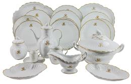 498 - VAJILLA LIMOGES DE LA SEGUNDA MITAD DEL S.XX