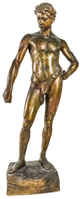 984  -  FIGURA AUSTRÍACA FRIEDERICH GOLDSCHEIDER PRIMER TERCIO S.XX