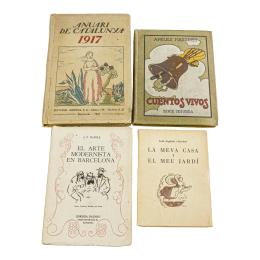 151  -  CUATRO LIBROS DE LA PRIMERA MITAD DEL S.XX