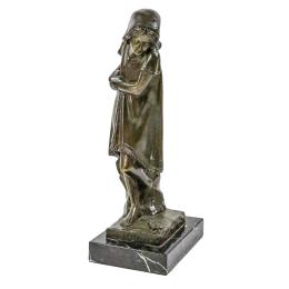 656  -  FIGURA EN BRONCE DE LA SEGUNDA MITAD DEL SIGLO XX