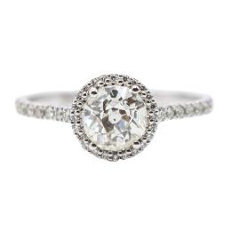 523  -  SORTIJA SOLITARIO CON DIAMANTES
