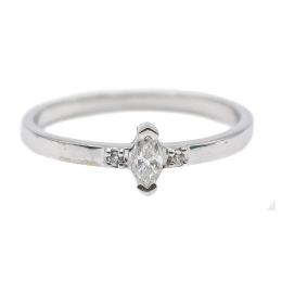 105  -  ANILLO CON DIAMANTE MARQUISE Y BRILLANTES