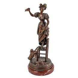 651  -  FIGURA ART NOUVEAU DE PRINCIPIOS DEL S.XX