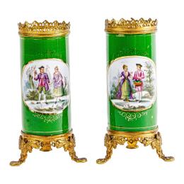 474 - PAREJA DE FLOREROS PRINCIPIOS SIGLO XX