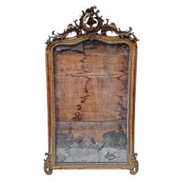 388 - ESPEJO DE PARED FRANCÉS DEL ÚLTIMO CUARTO DE SIGLO XIX