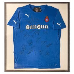 753  -  CAMISETA ENMARCADA DEL RCD ESPAÑOL DE BARCELONA