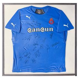 752  -  CAMISETA ENMARCADA DEL RCD ESPAÑOL DE BARCELONA