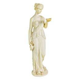 1008 - FIGURA CLÁSICA EN MARMOLINA DEL ÚLTIMO CUARTO DE S. XX