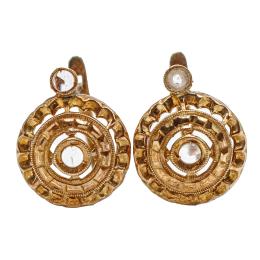 135  -  PENDIENTES ROSETÓN DE PPS. DEL S.XX
