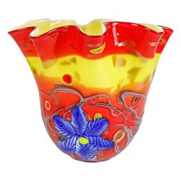358  -  JARRÓN EN CRISTAL DE MURANO