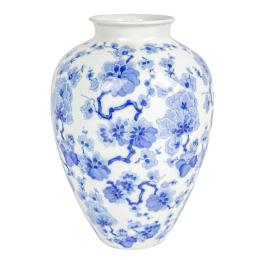 661  -  JARRÓN DE PORCELANA ALEMANA DE MEDIADOS DE SIGLO XX
