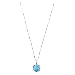 86  -  COLGANTE CON TOPACIO AZUL