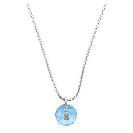 91  -  COLGANTE TOUS CON TOPACIO AZUL