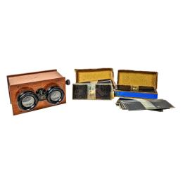 960  -  VISOR DE PLACAS ESTEREOSCÓPICAS DEL S.XIX