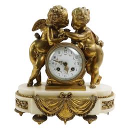 1023  -  RELOJ DE SOBREMESA FRANCÉS S.XIX