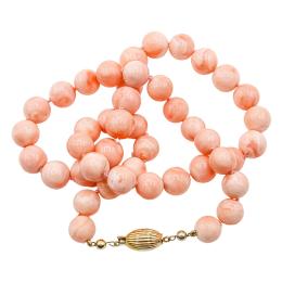103  -  COLLAR DE CORAL PIEL DE ÀNGEL 