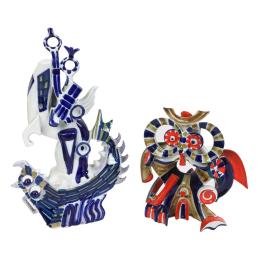 648  -  DOS FIGURAS DE PORCELANA SARGADELOS