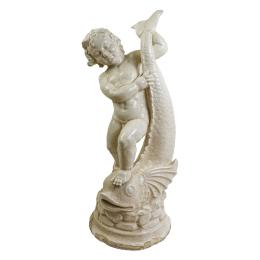 466  -  FIGURA DE CERÁMICA DE LA PRIMERA MITAD S. XX 