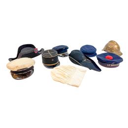 1041 - COLECCIÓN DE 9 SOMBREROS FRANCESES 