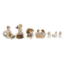 443  -  COLECCIÓN DE PEQUEÑAS FIGURITAS DE MEDIADOS DEL S.XX
