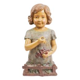 1014 - FIGURA EN TERRACOTA AUSTRIACA  DE PRIMER CUARTO DE SIGLO XX