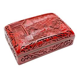 584 - CAJA ORIENTAL LACADA  DE LA SEGUNDA MITAD DEL S.XX