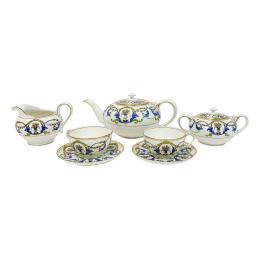 673  -  JUEGO DE TÉ EN PORCELANA ROSENTHAL DEL ÚLTIMO TERCIO S.XX