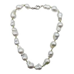170 - COLLAR DE PERLAS AUSTRALIANAS BARROCAS 