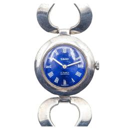 307 - RELOJ DE PULSERA DE PLATA AÑOS 80