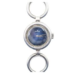 306 - RELOJ DE PULSERA DE PLATA AÑOS 70