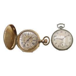201 - DOS RELOJES DE BOLSILLO DEL S.XIX Y AÑOS 30