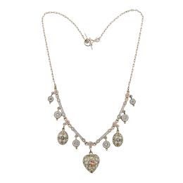 211 - GARGANTILLA ITALIANA MILEFIORE S.XIX