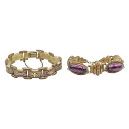 298 - PULSERAS DE BISUTERÍA DE PPS. DEL S.XX