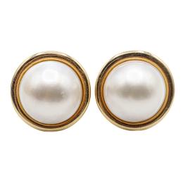 246 - PENDIENTES CON PERLAS MABÉ 