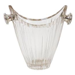 69 - PEQUEÑA CUBITERA EN CRISTAL, AÑOS 60