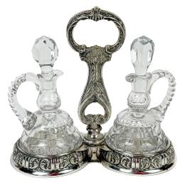 1018  -  VINAGRERAS DE PLATA DE MEDIADOS DE S. XX