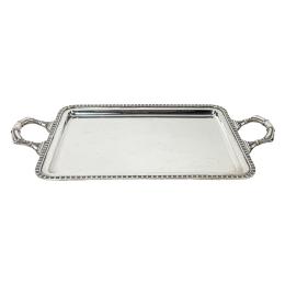 875  -  BANDEJA DE PLATA DE MEDIADOS DE SIGLO XX