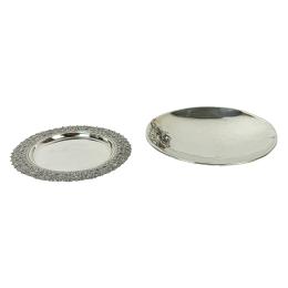 937  -  DOS CENTROS PLATA DE LA SEGUNDA MITAD DE SIGLO XX