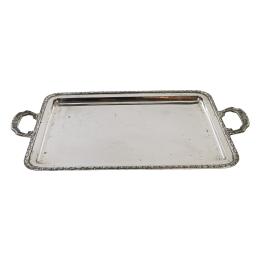 867  -  BANDEJA CON DOS ASAS DE MEDIADOS DE SIGLO XX