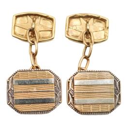 220 - GEMELOS ORO DE LOS AÑOS 30-40