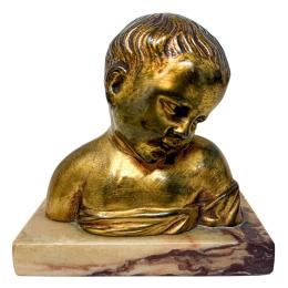 1068  -  BUSTO EN BRONCE DE PRINCIPIOS DEL S.XX