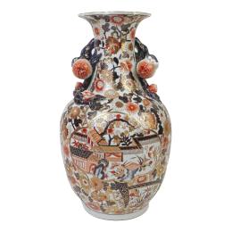 602 - JARRÓN JAPONES ESTILO IMARI