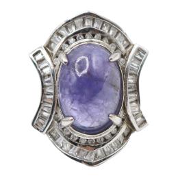110 - ANILLO CON TANZANITA