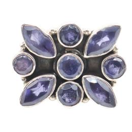 91 - ANILLO CON IOLITAS