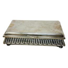 882  -  CAJITA DE PLATA DE MEDIADOS DE SIGLO XX