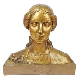 1070  -  BUSTO DE DAMA DEL PRIMER TERCIO DEL S.XX