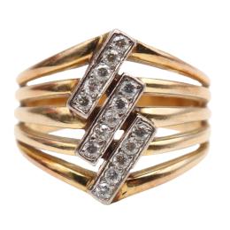 88 - ANILLO CON CIRCONITAS